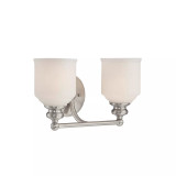 Melrose 2-Light Bathroom Vanity Light