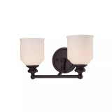 Melrose 2-Light Bathroom Vanity Light