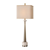 Verner Tapered Brass Table Lamp