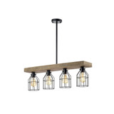 Lourd 7" 4-Light Indoor Chandelier with Light Kit