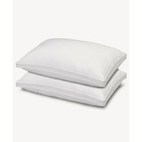 Gussetted Soft Plush Down Alternative Stomach Sleeper Pillow, Standard - Set of 2