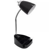 Limelight's Gooseneck Organizer Desk Lamp with iPad Tablet Stand Book Holder and USB port