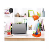 Limelight's Gooseneck Organizer Desk Lamp with iPad Tablet Stand Book Holder and USB port