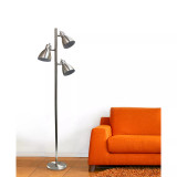 Simple Designs Metal  3-Light Tree Floor Lamp