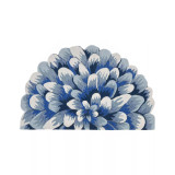 Frontporch Mum Aqua 5' x 5' Round Rug
