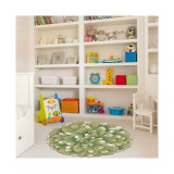 Frontporch Mum 3' x 3' Round Rug