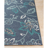 Alfresco ALF-9673 Charcoal 6' x 9' Area Rug, Indoor/Outdoor