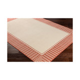 Alfresco ALF-9683 Burnt Orange 2'3" x 7'9" Runner Area Rug, Indoor/Outdoor