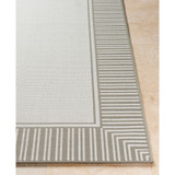 Alfresco ALF-9681 Taupe 5'3" x 7'6" Area Rug, Indoor/Outdoor