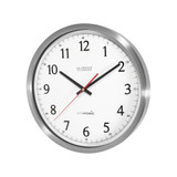 14" UltrAtomic Analog Stainless Steel Wall Clock