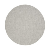 Courtyard Gray 6'7" x 6'7" Sisal Weave Round Outdoor Area Rug