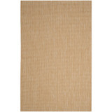 Courtyard Natural and Cream 4' x 5'7" Outdoor Area Rug