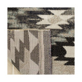 Montage Gray and Black 5'1" x 7'6" Outdoor Area Rug