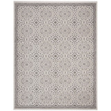 Montage Ivory and Gray 5'1" x 7'6" Outdoor Area Rug