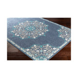 Alfresco ALF-9678 Charcoal 8'9" x 12'9" Area Rug, Indoor/Outdoor