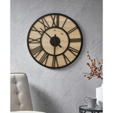 Mason Wall Clock, 23.6" x 23.6" x 1.77"
