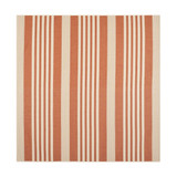 Courtyard Terracotta and Beige 7'10" x 7'10" Sisal Weave Square Outdoor Area Rug