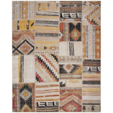 Montage Taupe and Multi 9' x 12' Outdoor Area Rug