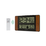 Atomic Digital Clock with Temperature and Moon Phase