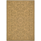 Courtyard Natural and Gold 8' x 11' Outdoor Area Rug