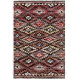 Montage Rust and Multi 3' x 5' Outdoor Area Rug