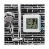 515-1912 Splash-Proof Shower Cube Clock