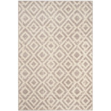 Amsterdam Ivory and Mauve 4' x 6' Outdoor Area Rug
