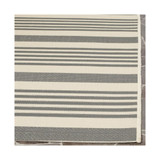 Courtyard Gray and Bone 4' x 5'7" Outdoor Area Rug