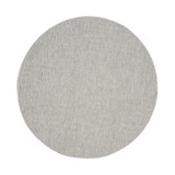 Courtyard Gray and Turquoise 6'7" x 6'7" Sisal Weave Round Outdoor Area Rug