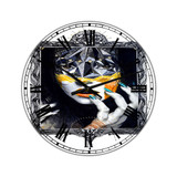 Urban Lady Style Oversized Modern Wall Clock - 36" x 28" x 1"