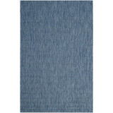 Courtyard Navy 4' x 5'7" Outdoor Area Rug