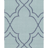 Alfresco ALF-9652 Aqua 8'9" x 12'9" Area Rug, Indoor/Outdoor