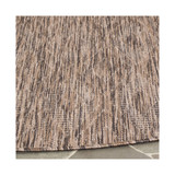 Courtyard Brown 6'7" x 6'7" Sisal Weave Round Outdoor Area Rug