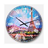 Photography Oversized Round Metal Wall Clock