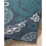 Alfresco ALF-9666 Charcoal 3' x 5'6" Area Rug, Indoor/Outdoor