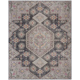 Montage Black and Multi 9' x 12' Outdoor Area Rug