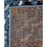 Amsterdam Blue and Creme 8' x 10' Outdoor Area Rug