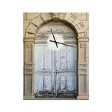 Oversized Bohemian Metal Wall Clock