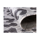 Outdoor Pashio Pas7 Light Gray 5' x 8' Area Rug