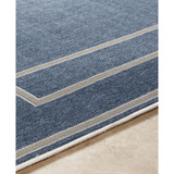 Alfresco ALF-9654 Charcoal 3' x 5'6" Area Rug, Indoor/Outdoor