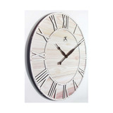 Round Wooden Wall Clock