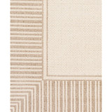 Alfresco ALF-9685 Camel 2'3" x 7'9" Runner Area Rug, Indoor/Outdoor