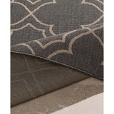 Alfresco ALF-9590 Black 2'3" x 4'6" Area Rug, Indoor/Outdoor