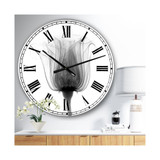 Rose ,Noma X-Ray Oversized Cottage Wall Clock - 36" x 28" x 1"