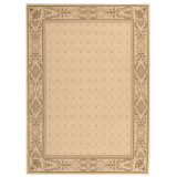 Courtyard Natural and Brown 4' x 5'7" Outdoor Area Rug