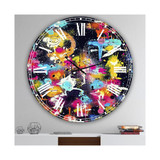 the Lovers the Dreamers & Me Oversized Modern Wall Clock - 36 x 36