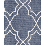 Alfresco ALF-9650 Charcoal 3' x 5'6" Area Rug, Indoor/Outdoor