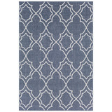 Alfresco ALF-9650 Charcoal 3' x 5'6" Area Rug, Indoor/Outdoor