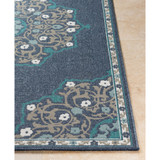 Alfresco ALF-9678 Charcoal 3' x 5'6" Area Rug, Indoor/Outdoor