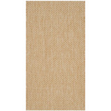 Courtyard Natural and Cream 2'7" x 5' Outdoor Area Rug